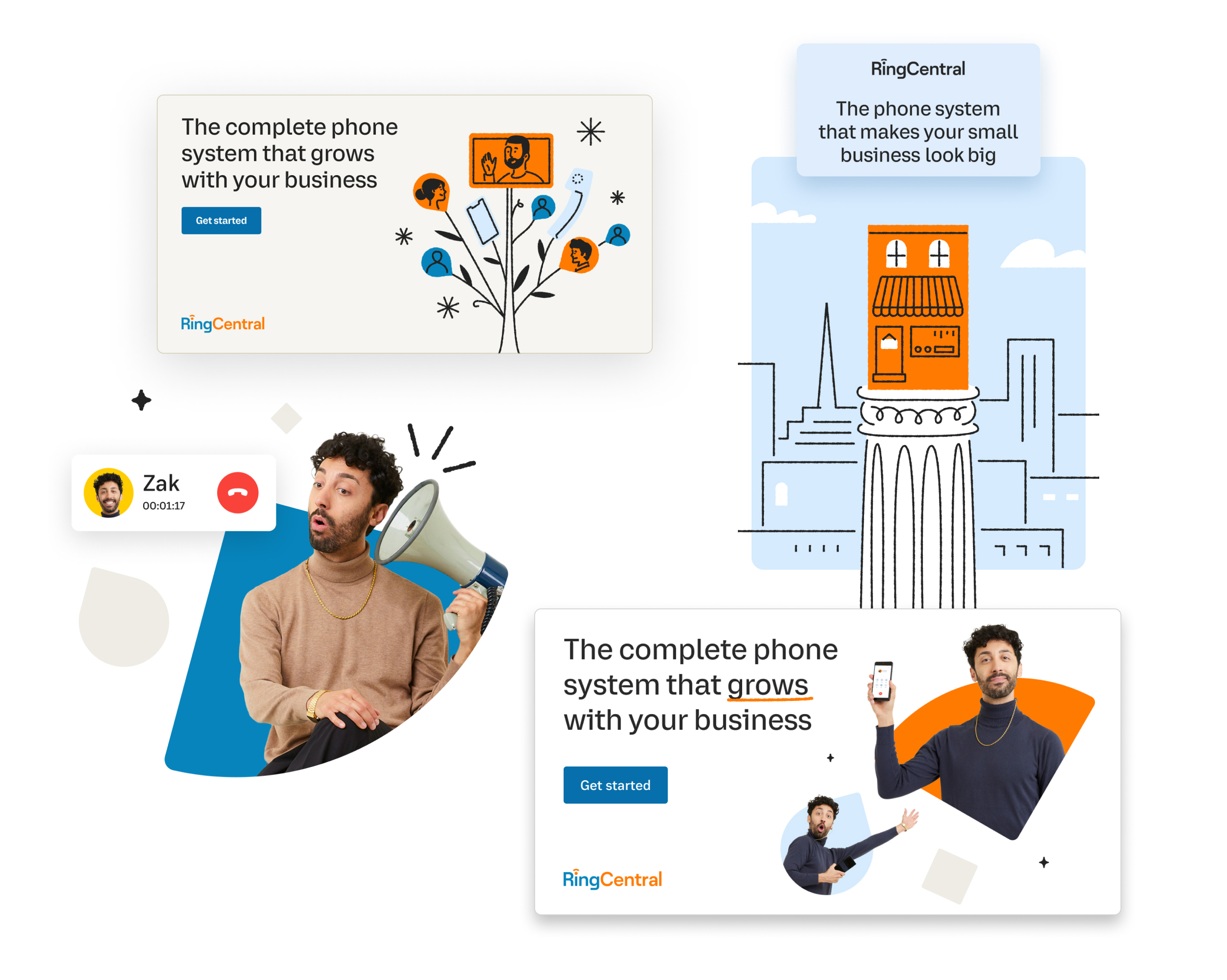 RingCentral Banner Ads